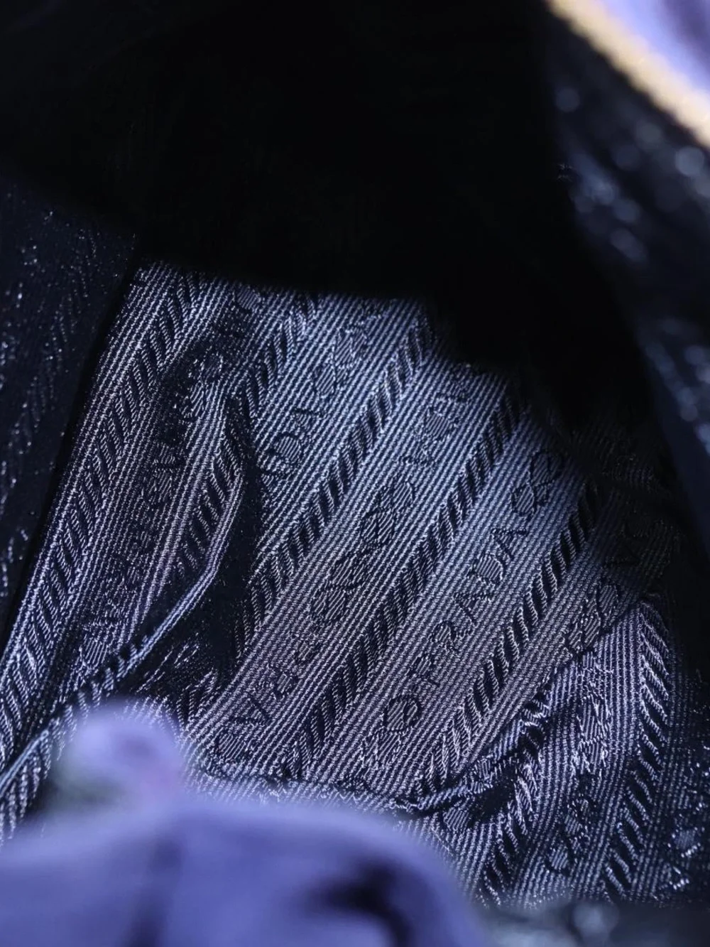Prada Suede Chain Bag